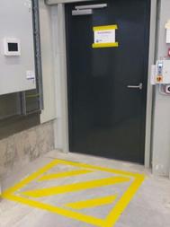 ABS-Markierungstechnik Bodenmarkierung
